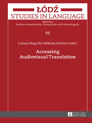 cover image of Accessing Audiovisual Translation